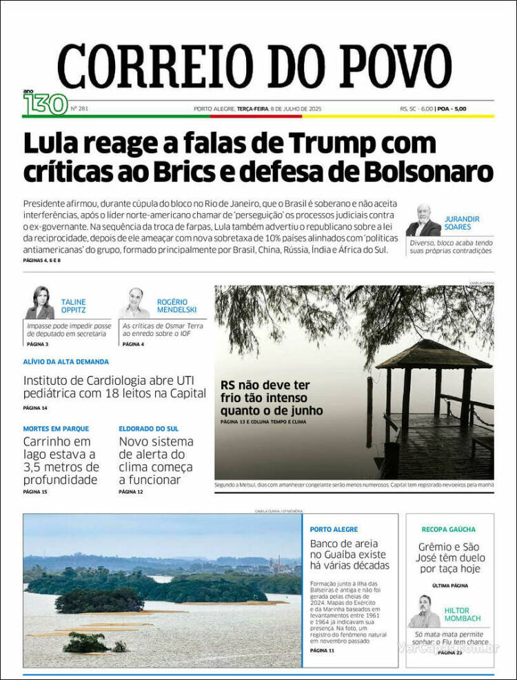 Portada de Correio Do Povo (Brasil)