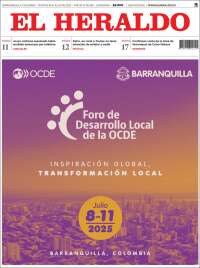 Portada de El Heraldo (Colombia)