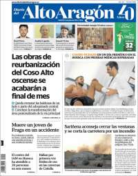 Portada de Diario del AltoAragón (Spain)