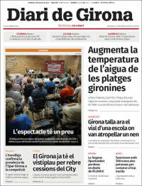 Portada de Diari de Girona (Spain)