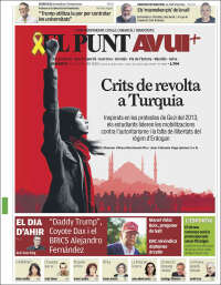 Portada de El Punt Avui - Girona (Spain)