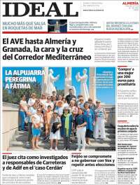 Portada de Ideal Almeria (Spain)