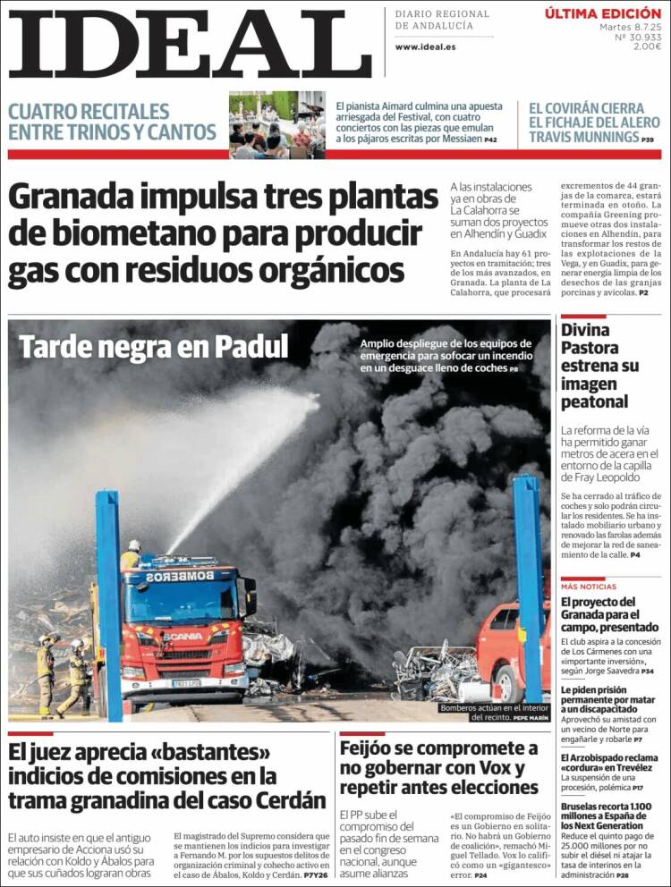 Portada de Ideal (España)