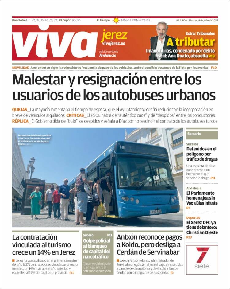 Portada de Información - Jerez (Spain)