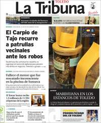 Portada de La Tribuna de Toledo (España)
