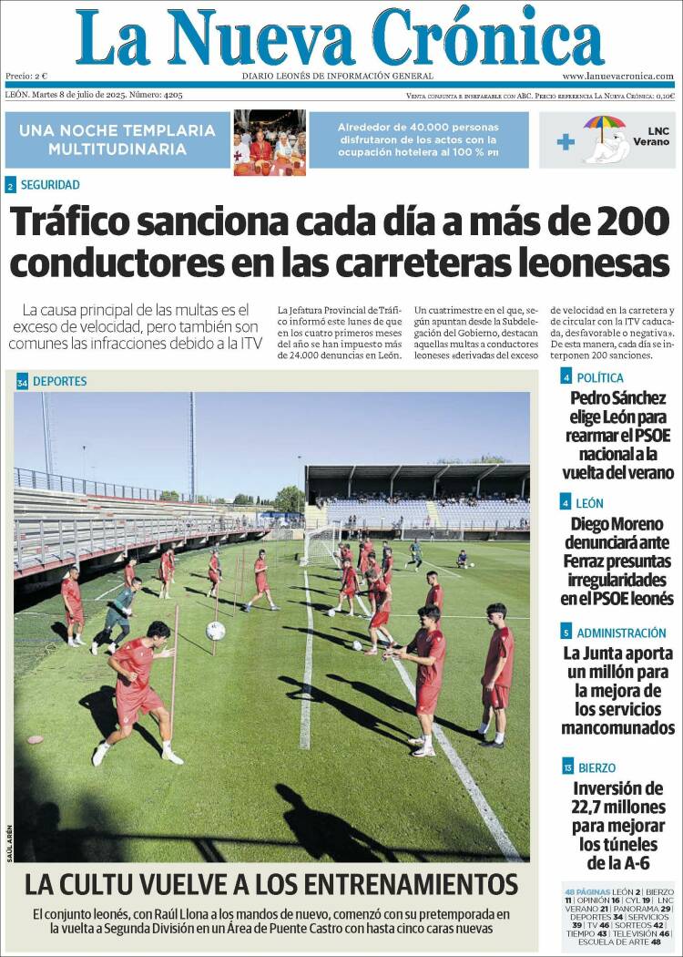 Portada de La Nueva Crónica (Spain)