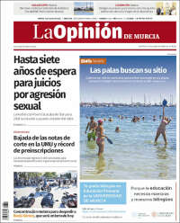 Portada de La Opinión de Murcia (Spain)