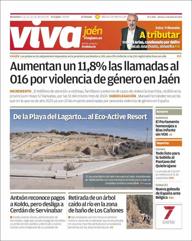 Portada de Viva Jaén (Spain)