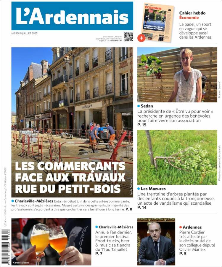 Portada de L'Ardenais (France)