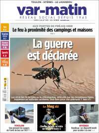 Portada de Var-Matin (France)