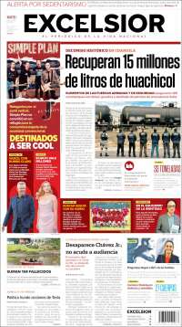 Portada de Excelsior (Mexico)