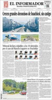 Portada de El Informador (Mexico)