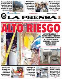 Portada de La Prensa (Mexico)