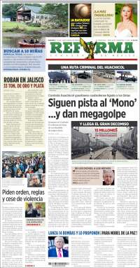 Portada de Reforma (Mexico)