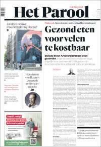 Portada de Het Parool (Países Bajos)