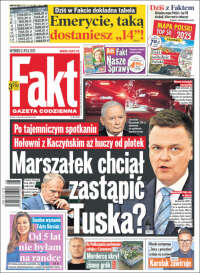 Portada de Fakt (Polonia)