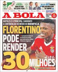 Portada de A Bola (Portugal)
