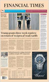 Portada de Financial Times (United Kingdom)
