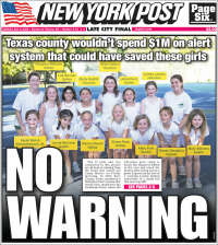 Portada de New York Post (USA)