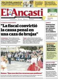 Portada de El Ancasti (Argentine)