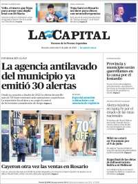 Portada de La Capital - Rosario (Argentina)