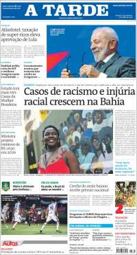 Portada de Diário A Tarde (Brasil)