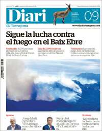 Portada de Diari de Tarragona (España)