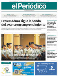 Portada de El Periódico de Extremadura (Spain)