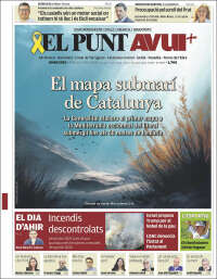 Portada de El Punt Avui (Espagne)