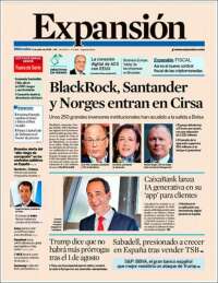 Portada de Expansión (Spain)