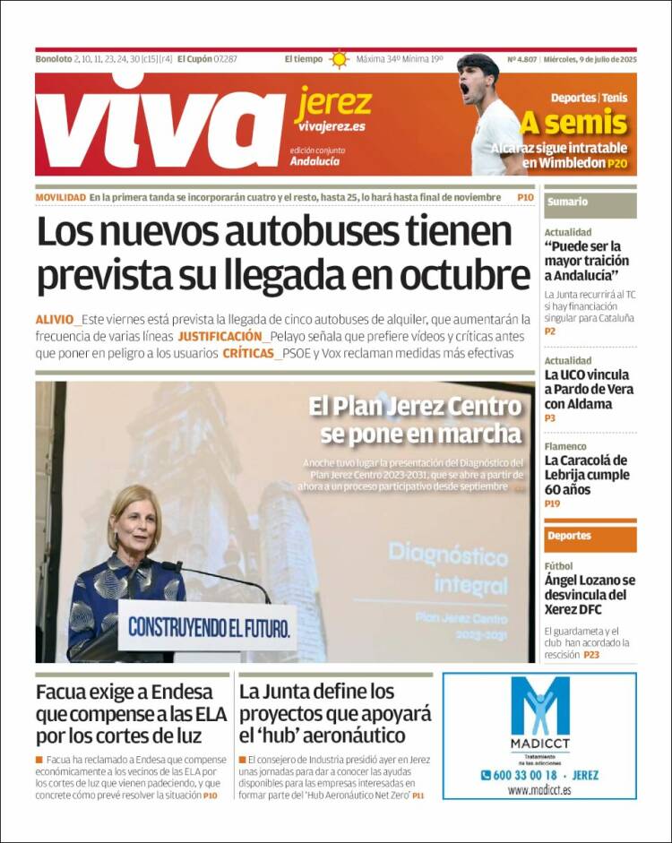 Portada de Información - Jerez (Spain)
