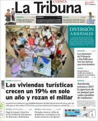 Portada de La Tribuna de Cuenca (Spain)