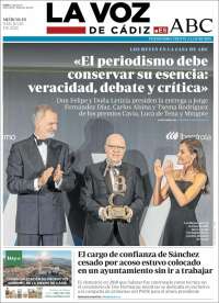 Portada de La Voz de Cádiz (Spain)