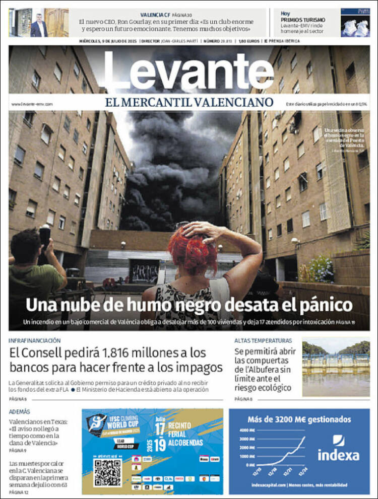 Portada de Levante (Spain)