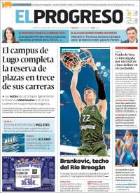 Portada de El Progreso (Spain)