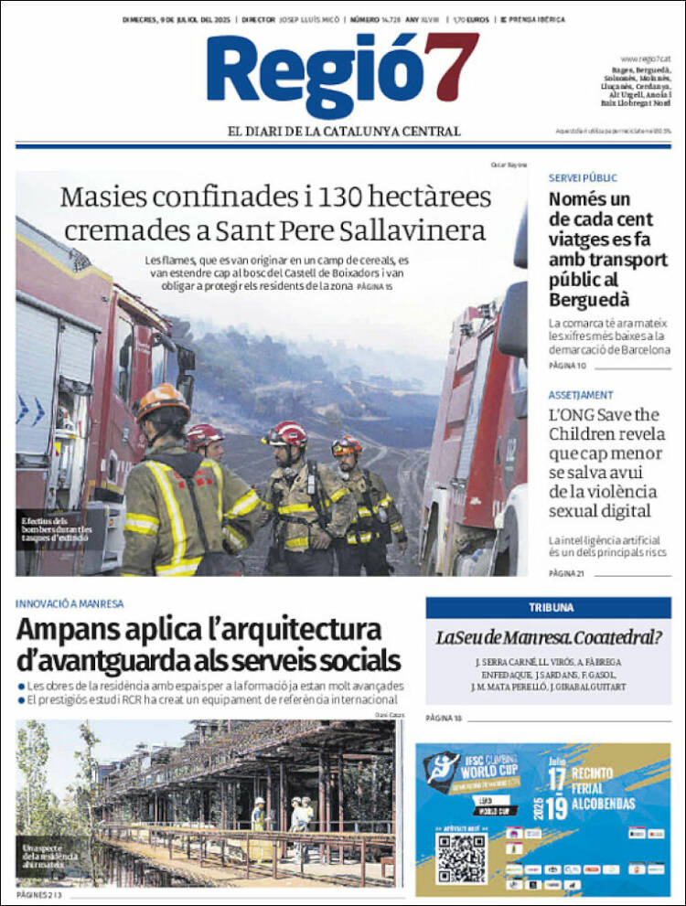 Portada de Regio7 (España)