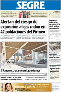 Portada de Segre  (España)