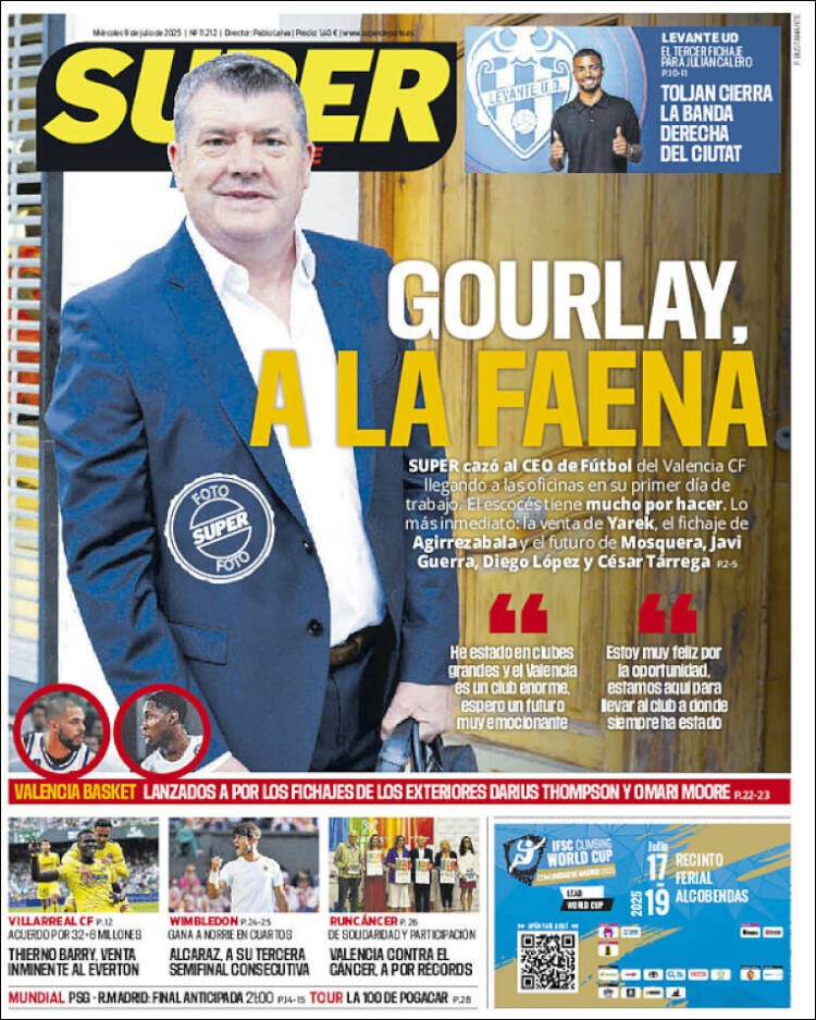 Portada de Superdeporte (Spain)
