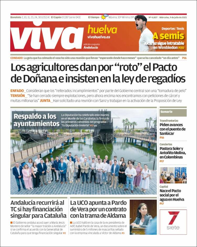 Portada de Viva Huelva (Spain)