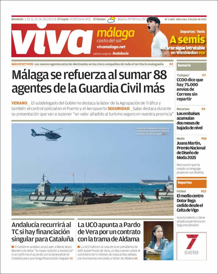 Portada de Viva Málaga (Espagne)