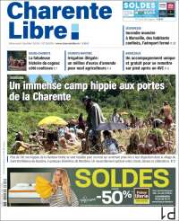 Portada de Charente Libre (France)
