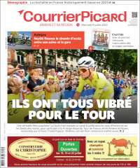 Portada de Courrier Picard (France)