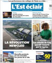 Portada de L'Est Eclair (France)