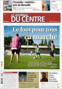 Portada de Le Journal du Centre (France)