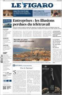 Portada de Le Figaro (France)