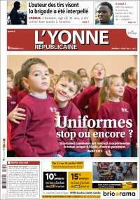Portada de L'Yonne-Républicaine (France)