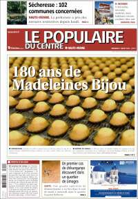Portada de Le Populaire du Centre (France)