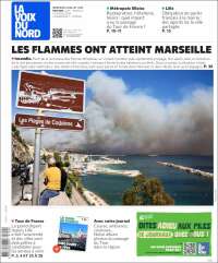 Portada de La Voix du Nord (France)