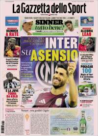 Portada de La Gazzetta dello Sport (Italy)