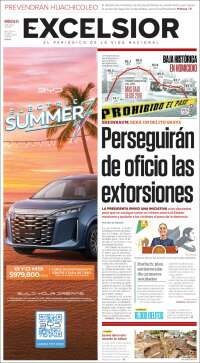 Portada de Excelsior (Mexique)